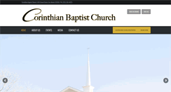 Desktop Screenshot of corinthianbc.org
